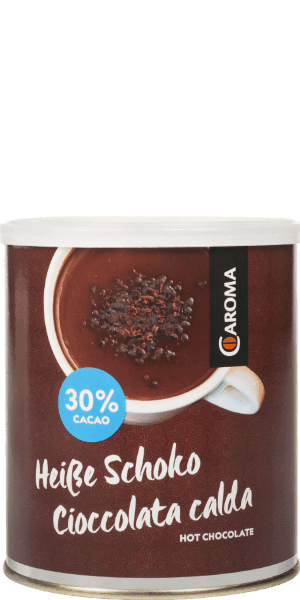Heiße Schoko Trinkschokolade 30% Kakao Caroma Caffé Heiße Schoko Trinkschokolade 30% Kakao Caroma Caffé