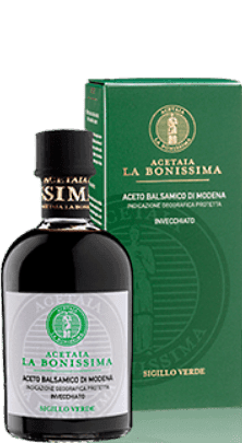 La Bonissima Sigillo VERDE Invecchiato Aceto Balsamico di Modena La Bonissima Sigillo VERDE Invecchiato Aceto Balsamico di Modena