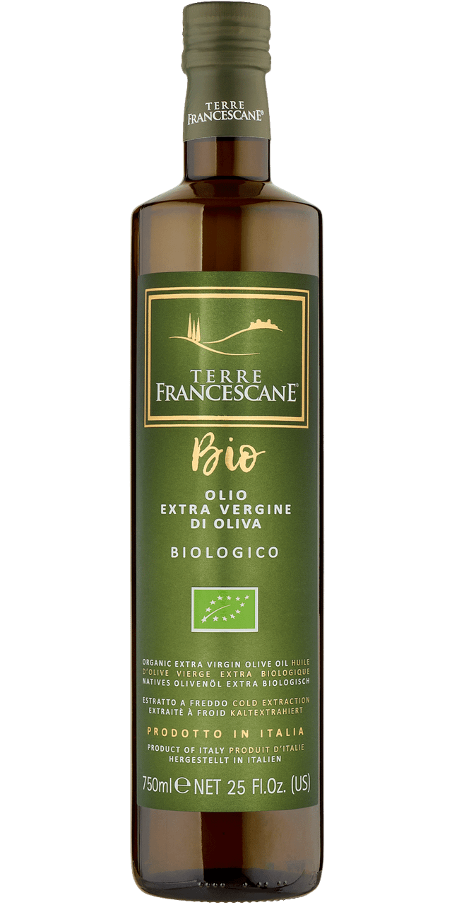 Olio Extra Vergine di Oliva BIO 750ml - Terre Francescane Olio Extra Vergine di Oliva BIO 750ml - Terre Francescane