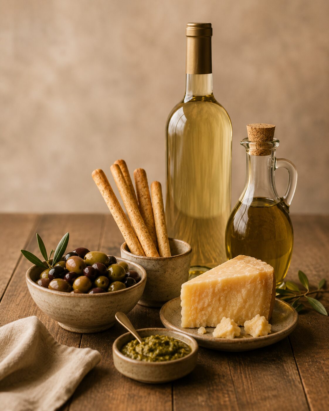 Specialità italiane e olio d'oliva