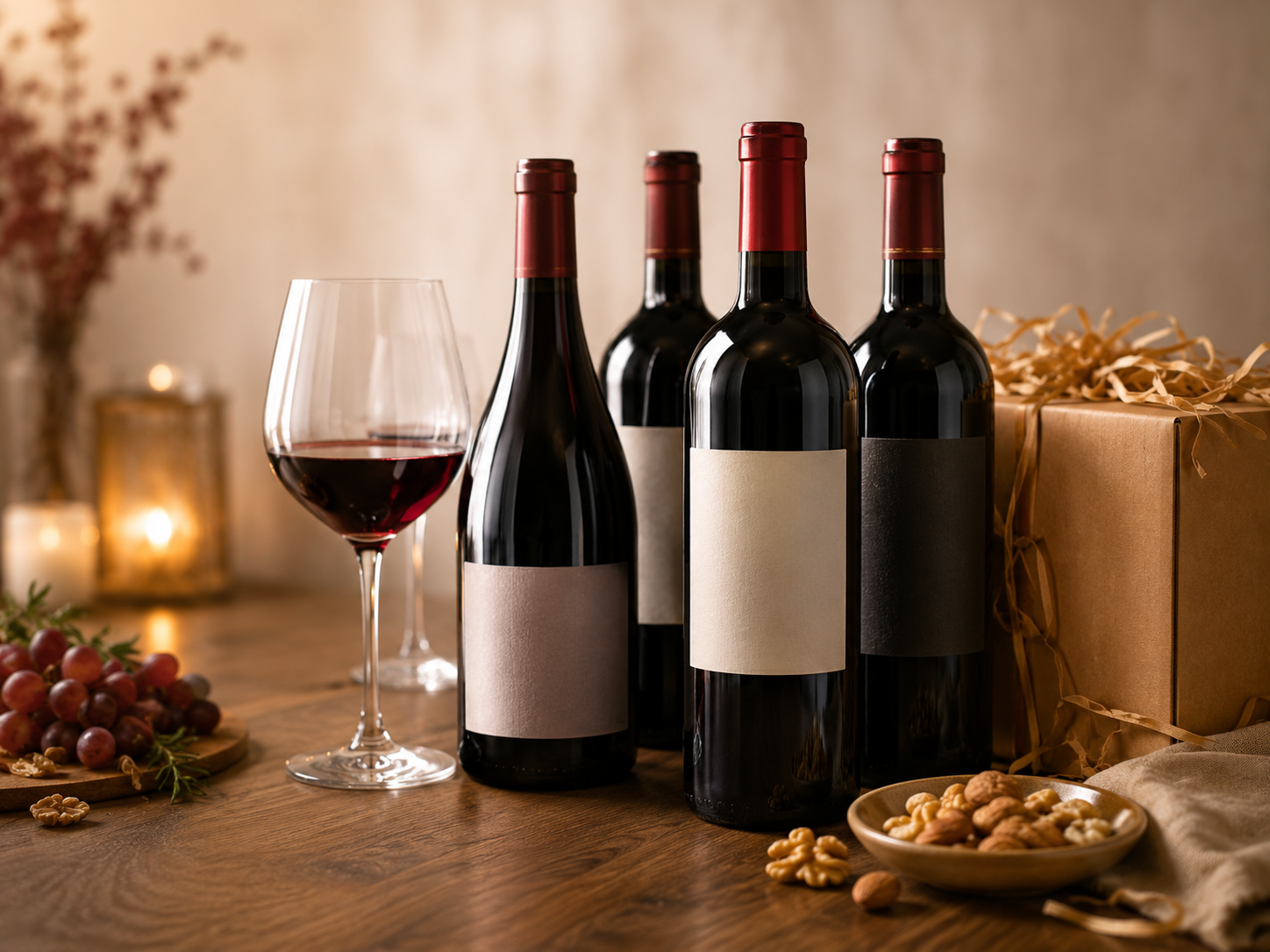 Vino e calici da Mair Mair
