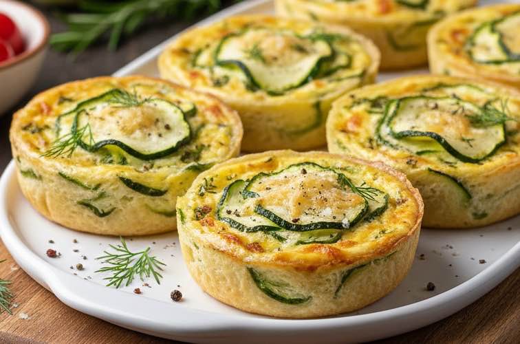 Fingerfood Zucchini Zucchini Quiche