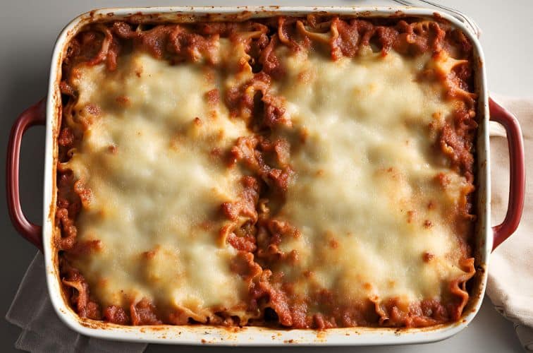Original italienische Lasagne al Forno Titelbild