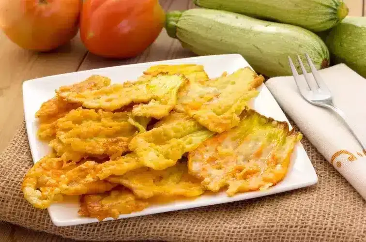 Zucchiniblüten Rezept italienisch Titelbild