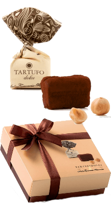 Tartufi Dolci Originali Geschenkpackung Antica Torroneria Piemontese