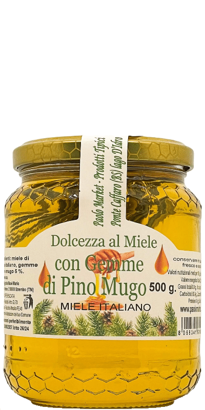 Dolcezza al Miele con Gemme di Pino Mugo Mario Masè Fra' 500 g