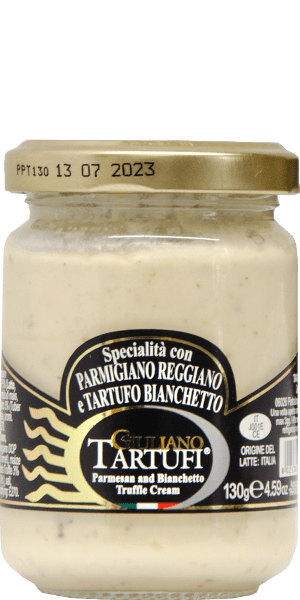 Giuliano Tartufi Trüffel-Sauce mit Parmigiano Reggiano und Bianchetto-Trüffel