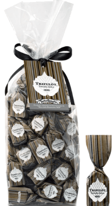 Tartuflanghe Trifulot Dunkle Schokoladentrüffel mit IGP Haselnüssen 200g
