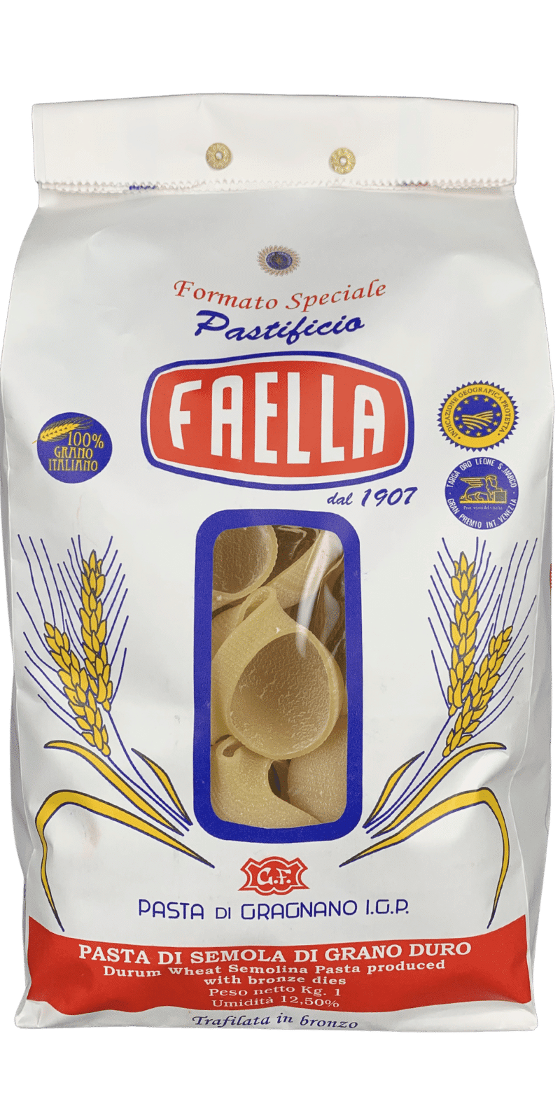 Pastificio Faella Pasta di Gragnano IGP Lumaconi 1Kg