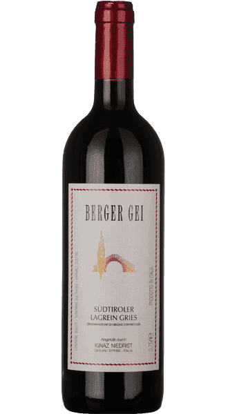 Berger Gei Alto Adige Lagrein Riserva DOC - Ignaz Niedrist