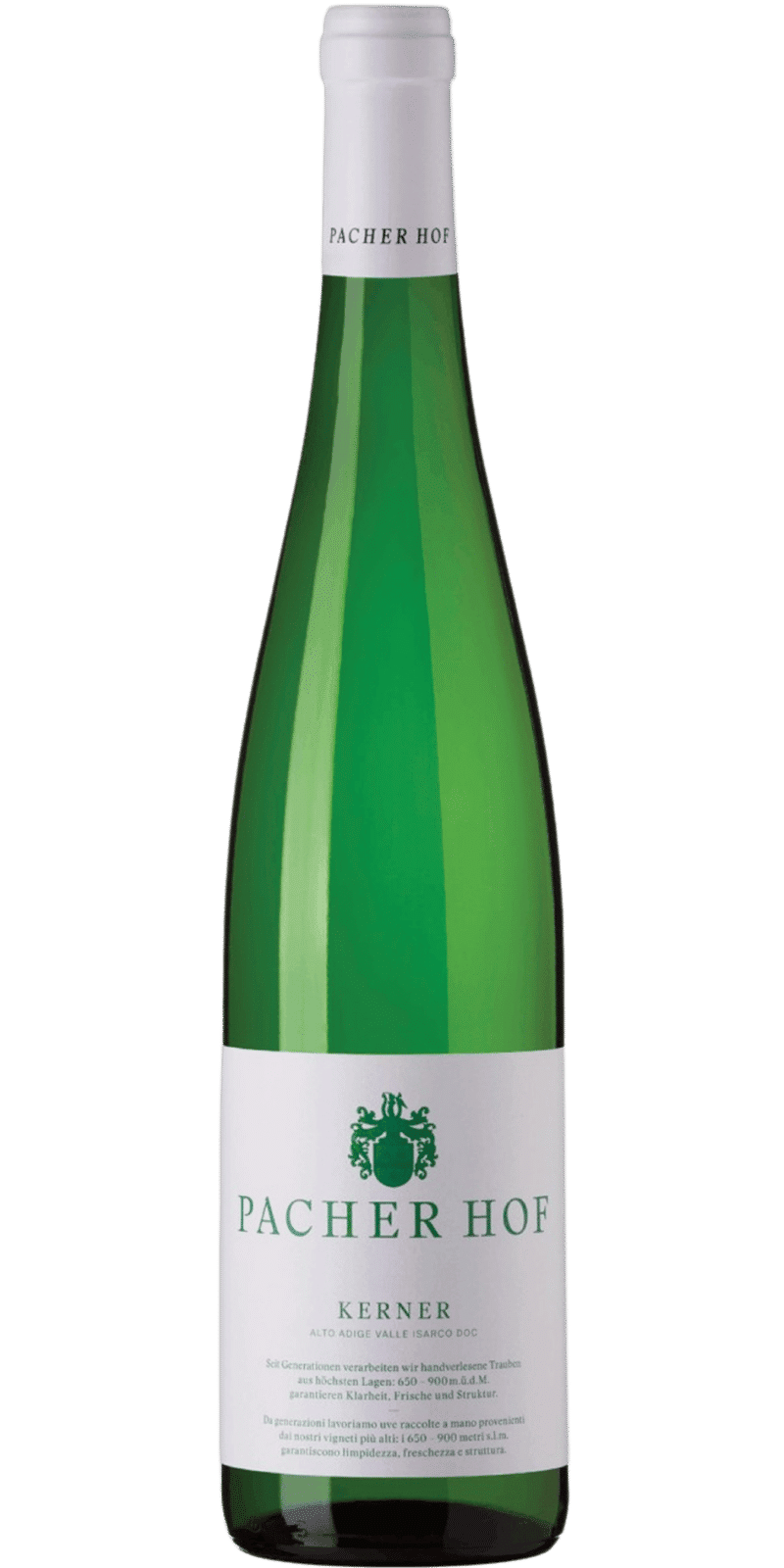 Südtiroler Eisacktaler Kerner DOC - Pacherhof - 0,75 L / 2025 Südtiroler Eisacktaler Kerner DOC - Pacherhof - 0,75 L / 2025