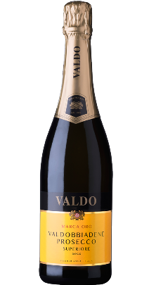 Valdo Prosecco Superiore Valdobbiadene Extra Dry Marca Oro