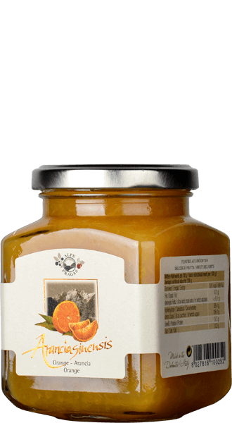 Arancia sinensis Orange Fruchtaufstrich Alpe Pragas - 335 g Arancia sinensis Orange Fruchtaufstrich Alpe Pragas - 335 g