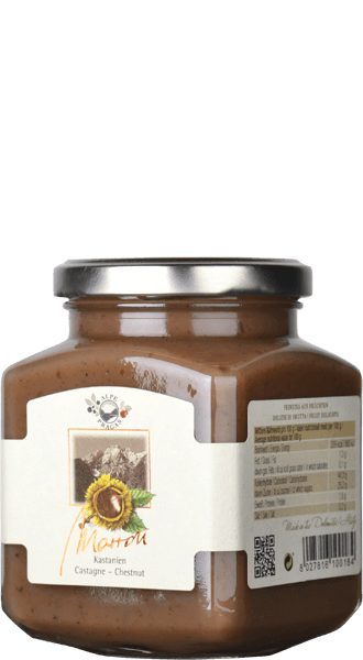 Alpe Pragas Marron Kastanien Fruchtaufstrich 335g Alpe Pragas Marron Kastanien Fruchtaufstrich 335g