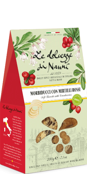 Dolcezze di Nanni Morbiducci con Mirtilli Rossi
