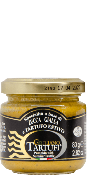 Soße mit gelbem Kürbis und Trüffel Giuliano Tartufi 80g