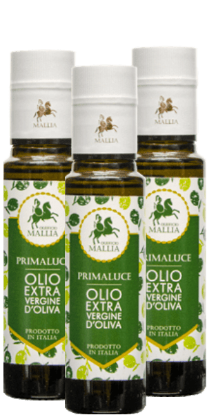 Oleificio Mallia Primaluce Olio Extra Vergine di Oliva 3x 100ml