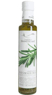 Terre Francescane Condimento al Rosmarino in Olio Extra Vergine di Oliva - Olivenöl mit Rosmarin Terre Francescane Condimento al Rosmarino in Olio Extra Vergine di Oliva - Olivenöl mit Rosmarin
