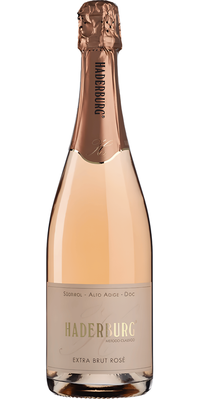 Alto Adige Spumante DOC Extra Brut Rosé Metodo Classico - Haderburg - 2026 / 0,75 L Alto Adige Spumante DOC Extra Brut Rosé Metodo Classico - Haderburg - 2026 / 0,75 L
