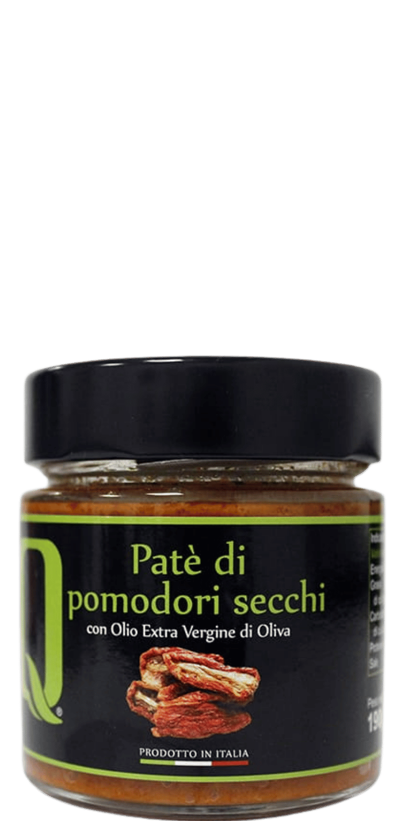 Pate' di pomodori secchi - Quattrociocchi - 190 g / Ohne Jahrgang Pate' di pomodori secchi - Quattrociocchi - 190 g / Ohne Jahrgang