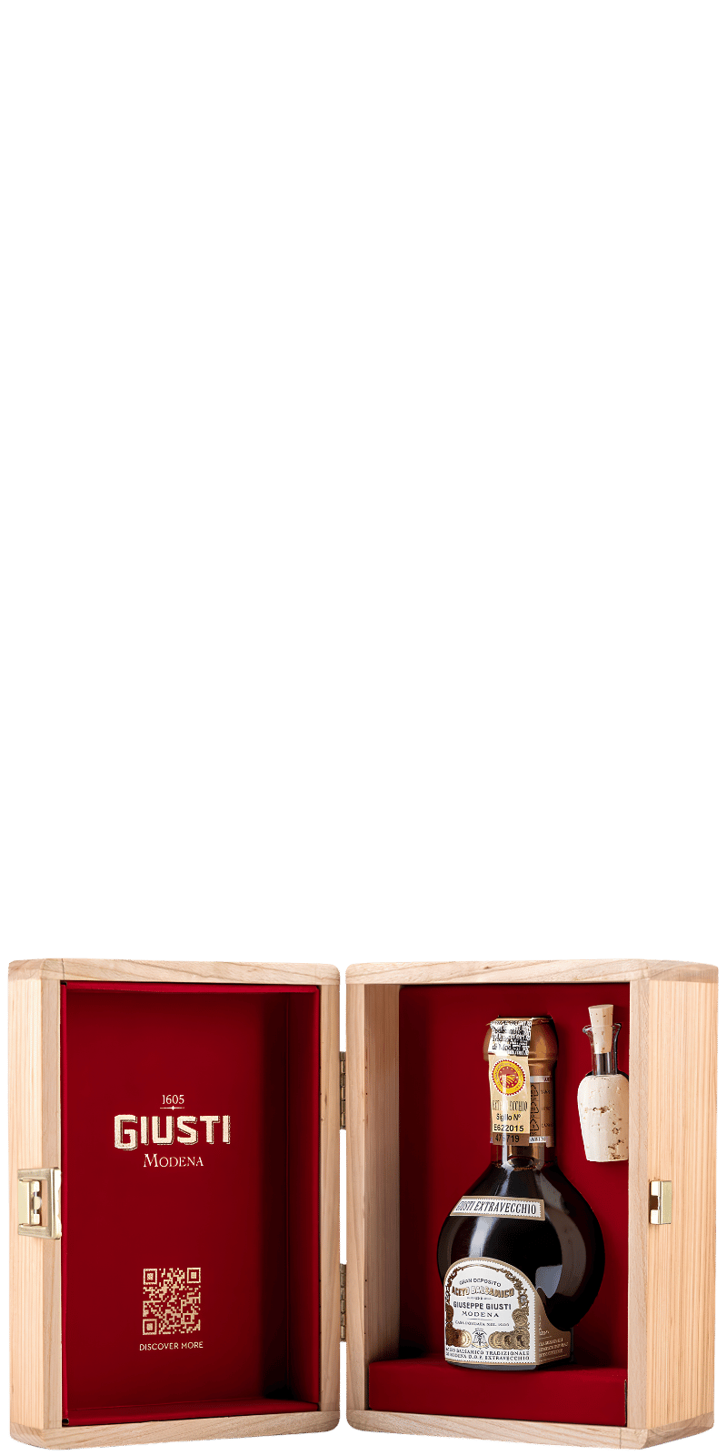 Aceto Balsamico Tradizionale Extravecchio DOP c/ast. legno - Giuseppe Giusti - 0,1 L Aceto Balsamico Tradizionale Extravecchio DOP c/ast. legno - Giuseppe Giusti - 0,1 L