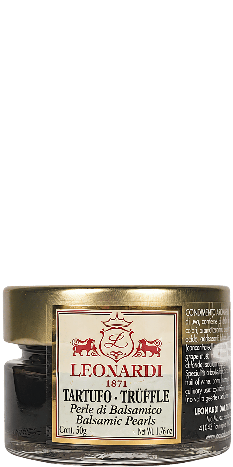 Acetaia Leonardi Perle di Balsamico al Tartufo - 0,5 g Acetaia Leonardi Perle di Balsamico al Tartufo - 0,5 g