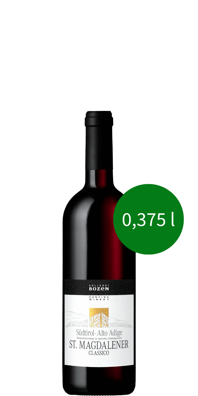 Alto Adige S. Maddalena Classico DOC 0,375L - Cantina Bolzano - 0,375 L / 2024 Alto Adige S. Maddalena Classico DOC 0,375L - Cantina Bolzano - 0,375 L / 2024