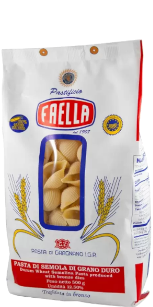Pastificio Faella Pasta di Gragnano IGP Lumaconi 1Kg - 1 kg