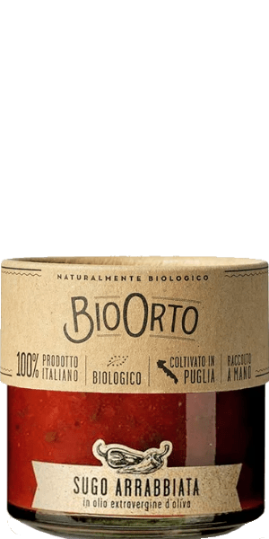 OrtoSugo Arrabbiata 185g - 350 g OrtoSugo Arrabbiata 185g - 350 g