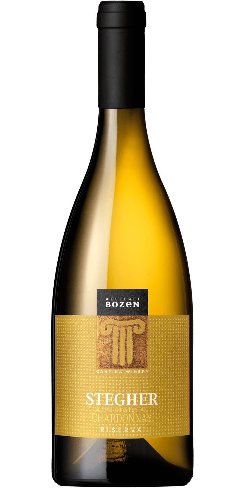 Südtiroler Chardonnay Riserva DOC Stegher Kellerei Bozen - 0,75 L / 2023
