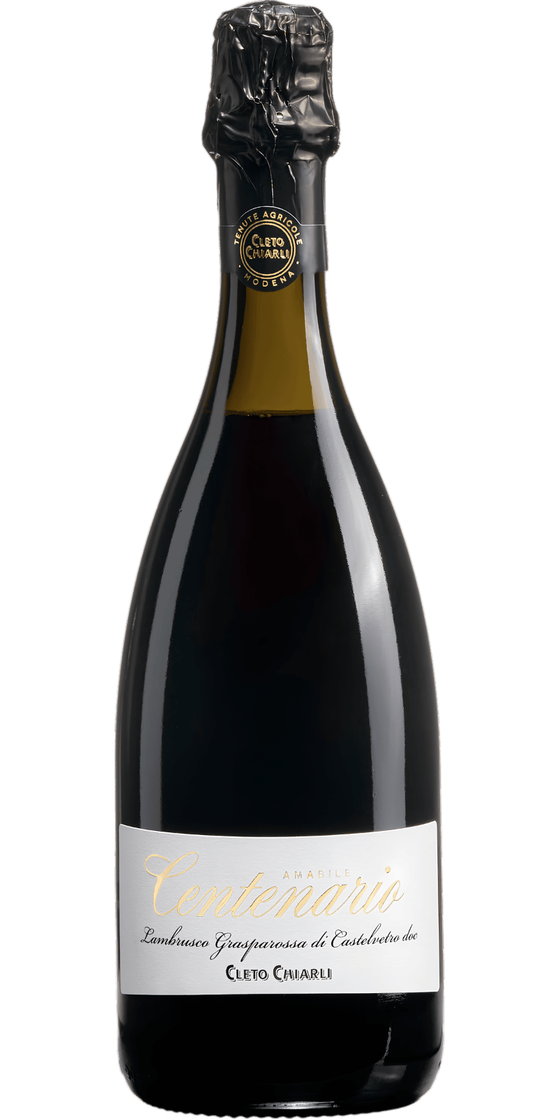 Lambrusco Centenario Grasparossa Castelvetro DOC Amabile - Clieto Chiarli - 0,75 L Lambrusco Centenario Grasparossa Castelvetro DOC Amabile - Clieto Chiarli - 0,75 L