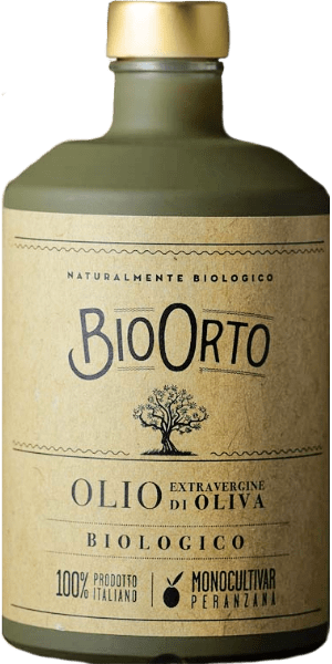 OrtoOlio Extra Vergine di Oliva Peranzana Monocultivar 500ml - 0,25 L