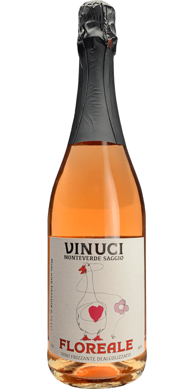 Vinuci Floreale Sparkling Rosé Alcohol Free - 0,75 L