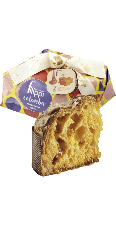 Colomba con caramello salato Filippi 750g - 750 g Colomba con caramello salato Filippi 750g - 750 g