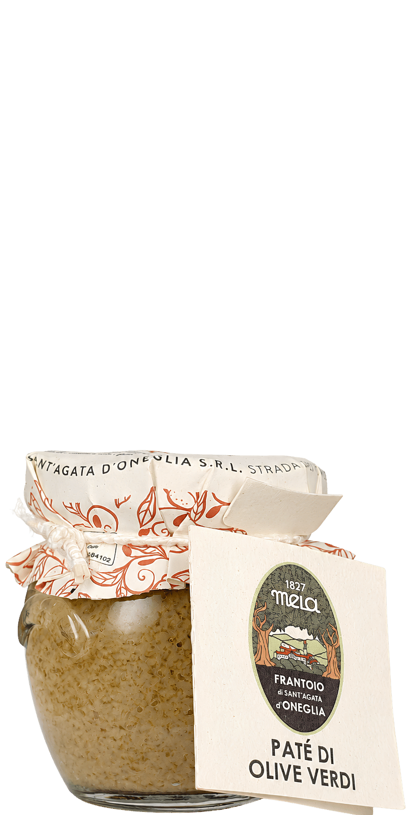 Frantoio di Sant'Agata d'Oneglia Patè di Olive Verdi 90g - 90 g Frantoio di Sant'Agata d'Oneglia Patè di Olive Verdi 90g - 90 g