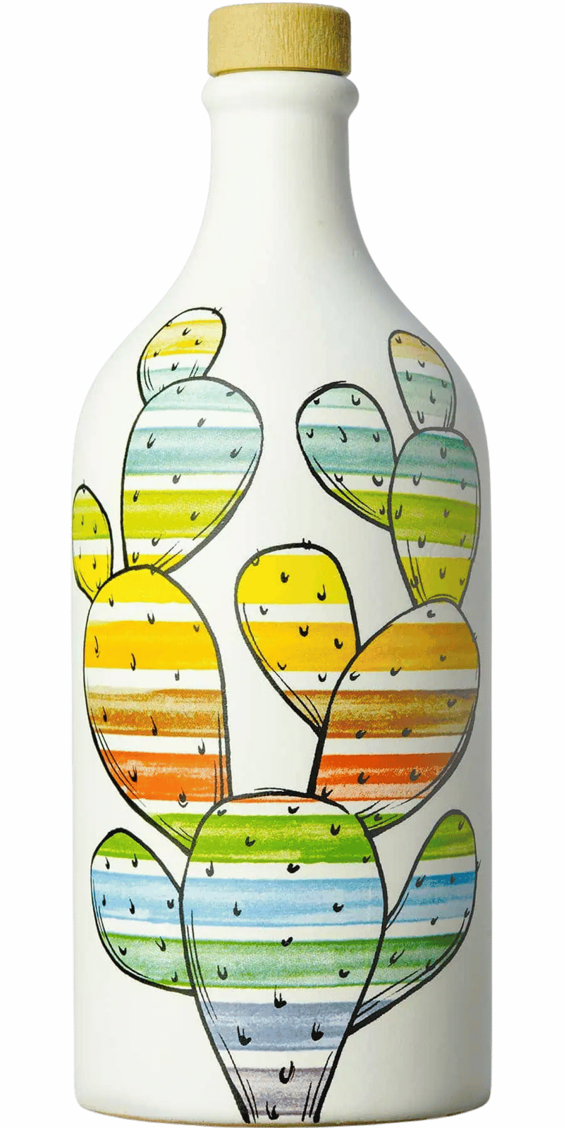 Antico Frantoio Muraglia Keramikflasche Extra Natives Olivenöl im Tonkrug POP ART 'Fico D'India' 500ml - 0,5 L Antico Frantoio Muraglia Keramikflasche Extra Natives Olivenöl im Tonkrug POP ART 'Fico D'India' 500ml - 0,5 L