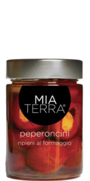 Mia Terra Minipaprika mit Frischkäse gefüllt - 314 g Mia Terra Minipaprika mit Frischkäse gefüllt - 314 g