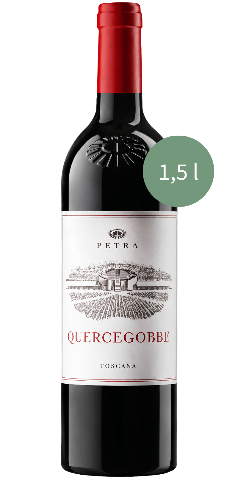 Quercegobbe Toscana Rosso IGT Tenuta Petra - 1,5 L / 2022 Quercegobbe Toscana Rosso IGT Tenuta Petra - 1,5 L / 2022