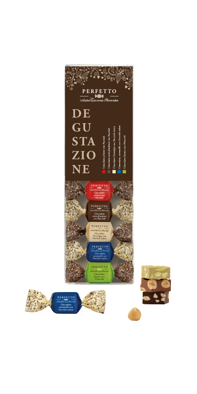 Perfetto 'Degustazione' - Antica Torroneria Piemontese - 90 g / Ohne Jahrgang Perfetto 'Degustazione' - Antica Torroneria Piemontese - 90 g / Ohne Jahrgang