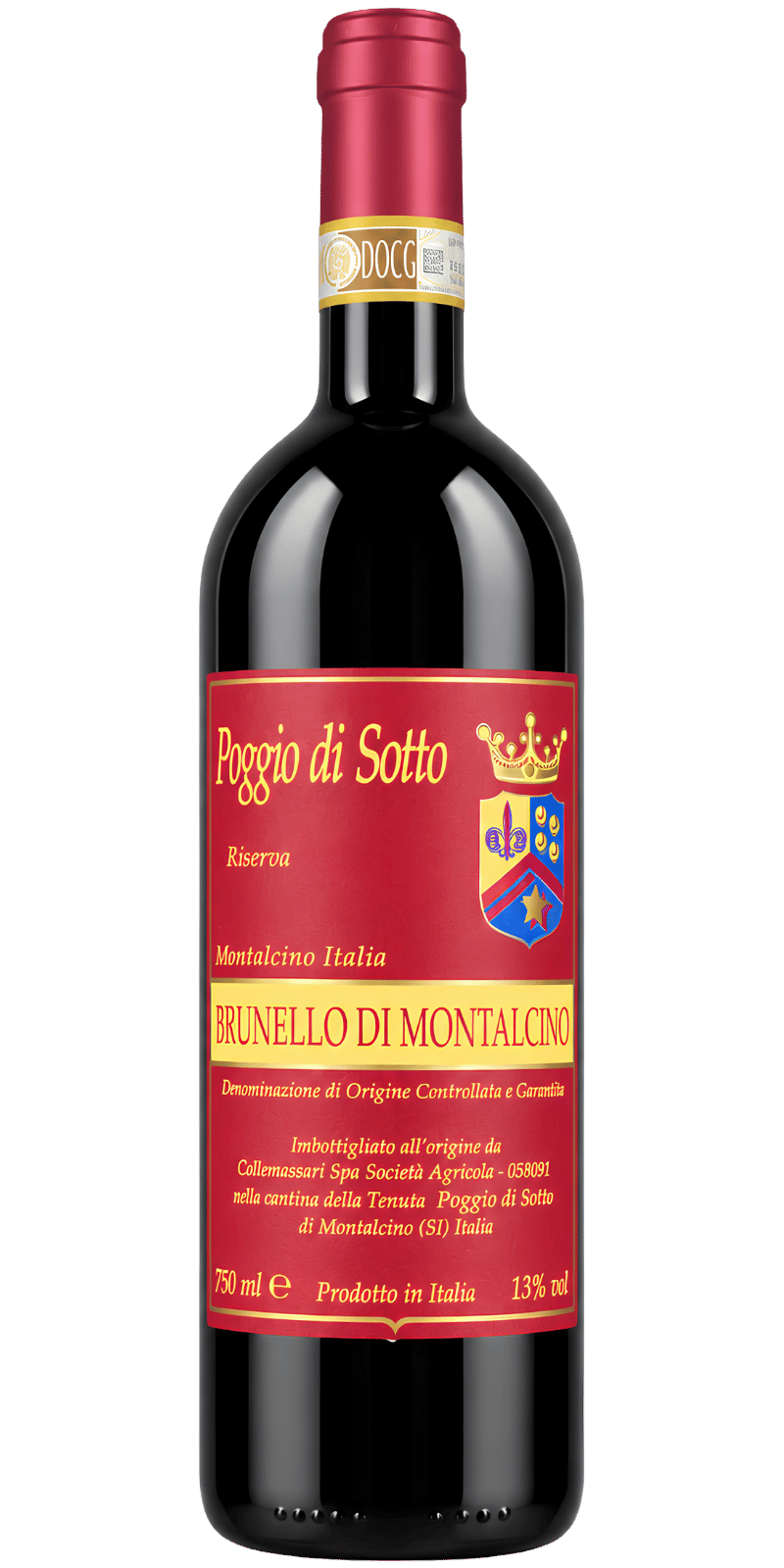 Brunello di Montalcino Riserva DOCG Bio Poggio di Sotto - 0,75 L / 2018 Brunello di Montalcino Riserva DOCG Bio Poggio di Sotto - 0,75 L / 2018