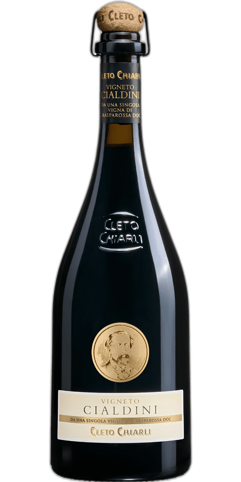 Chiarli Vigneto Cialdini Lambrusco Vigna di Grasparossa secco - 0,75 L / Jahrgang nicht bestätigt Chiarli Vigneto Cialdini Lambrusco Vigna di Grasparossa secco - 0,75 L / Jahrgang nicht bestätigt