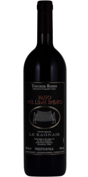 Le Ragnaie Brunello di Montalcino Passo del Lume Spento - 0,75 L / 2018 Le Ragnaie Brunello di Montalcino Passo del Lume Spento - 0,75 L / 2018