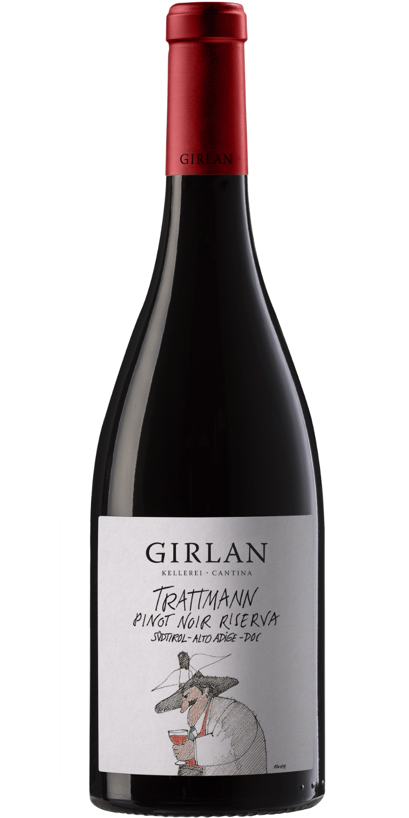 Südtiroler Blauburgunder DOC Riserva Trattmann Kellerei Girlan - 0,75 L / 2022