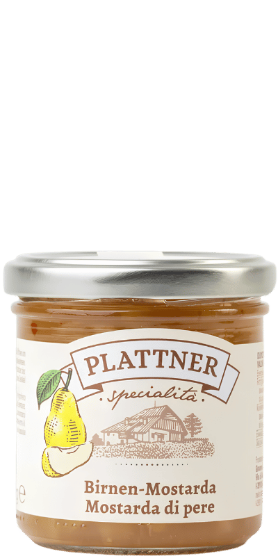 Birnen Mostarda - Plattner - 160 g Birnen Mostarda - Plattner - 160 g