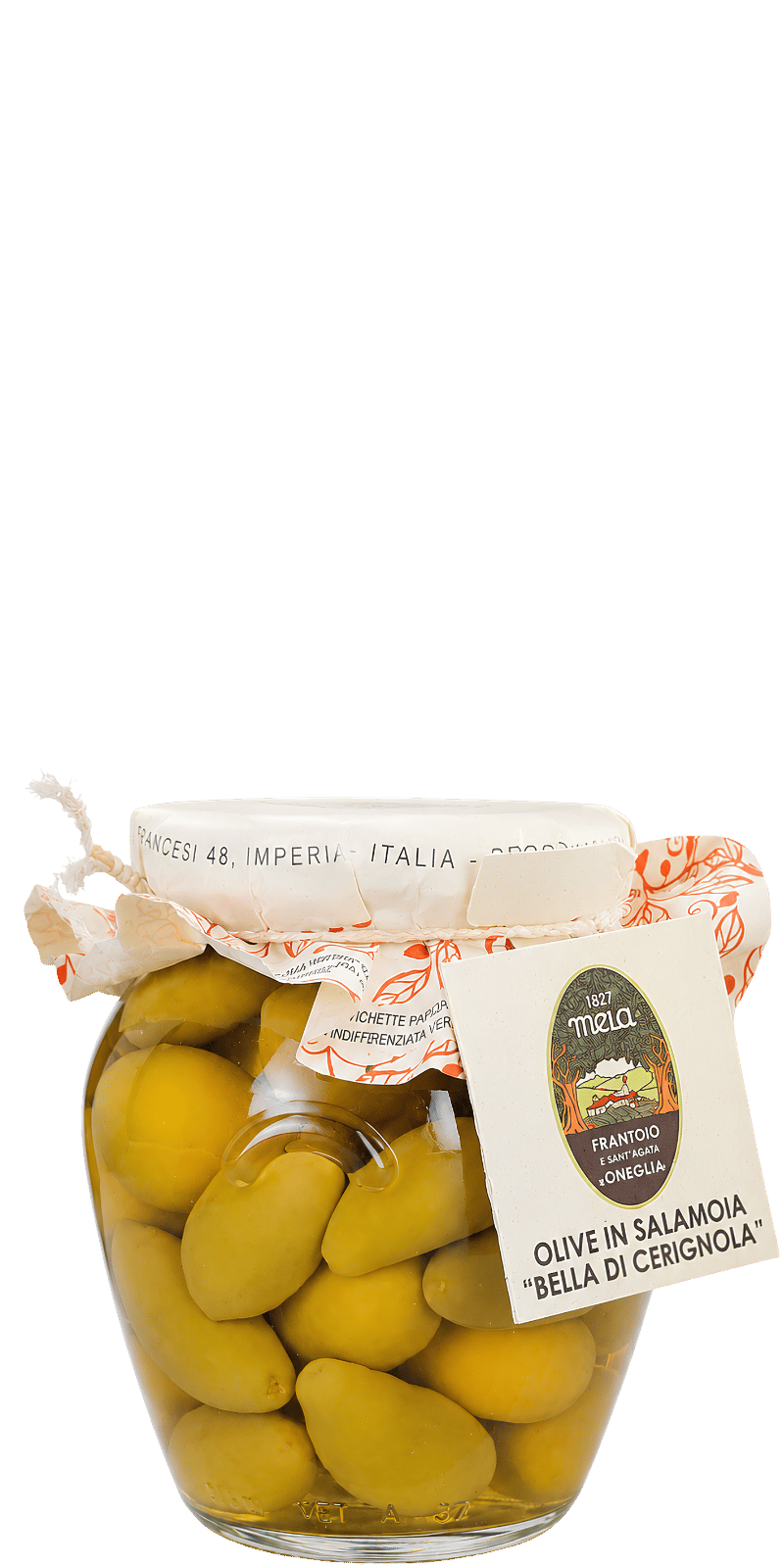 Frantoio di Sant'Agata d'Oneglia Olive in Salamoia Bella di Cerignola 290g - 290 g Frantoio di Sant'Agata d'Oneglia Olive in Salamoia Bella di Cerignola 290g - 290 g
