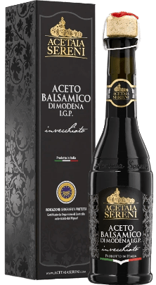 Aceto Balsamico di Modena IGP Invecchiato Etichetta Nera Acetaia Sereni Aceto Balsamico di Modena IGP Invecchiato Etichetta Nera Acetaia Sereni