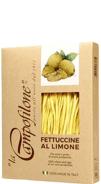 La Campofilone Fettuccine al Limone - mit Zitrone 250g La Campofilone Fettuccine al Limone - mit Zitrone 250g