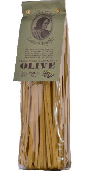 Lorenzo il Magnifico Fettuccine mit Oliven 250g Lorenzo il Magnifico Fettuccine mit Oliven 250g