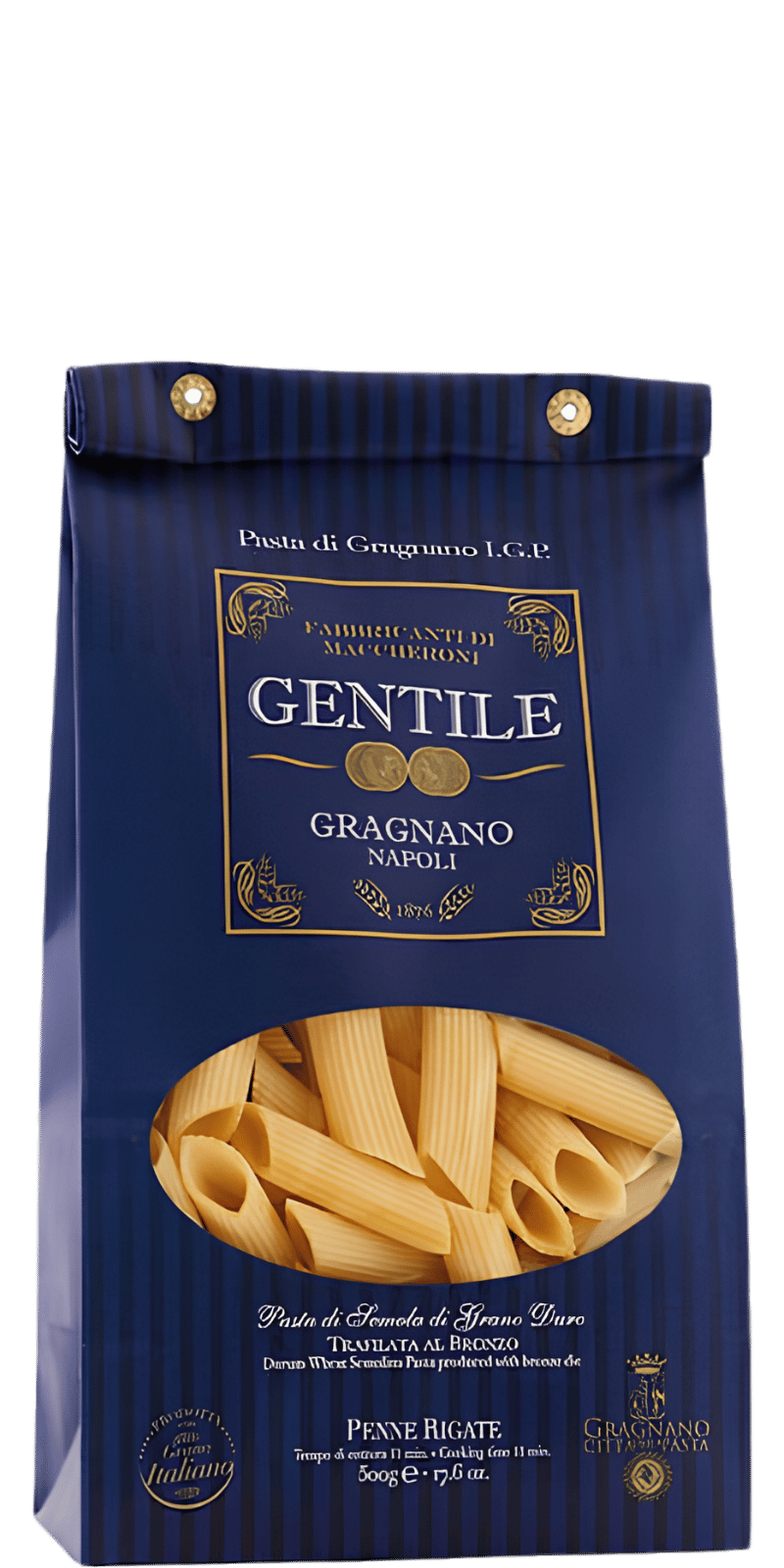 Penne Rigate 500 g Pasta di Gragnano IGP - Pastificio Gentile