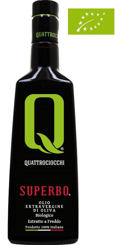 Superbo Olio Extra Vergine di Oliva BIO 500ml - Quattrociocchi